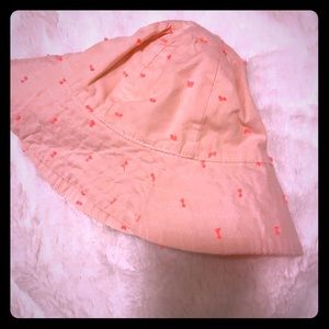 Janie and Jack infant sun hat with Velcro strap